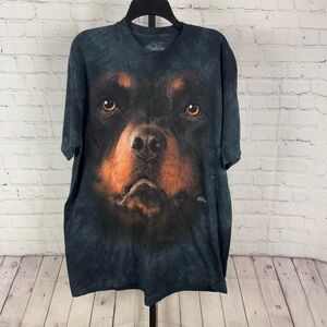 The Mountain Rottweiler Black Gray T-Shirt Size XL